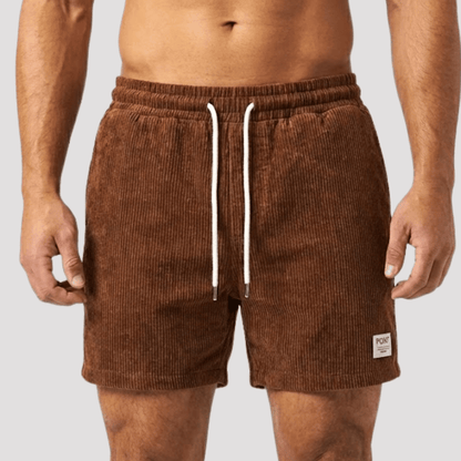 Bermuda Masculina de Veludo Cotelê