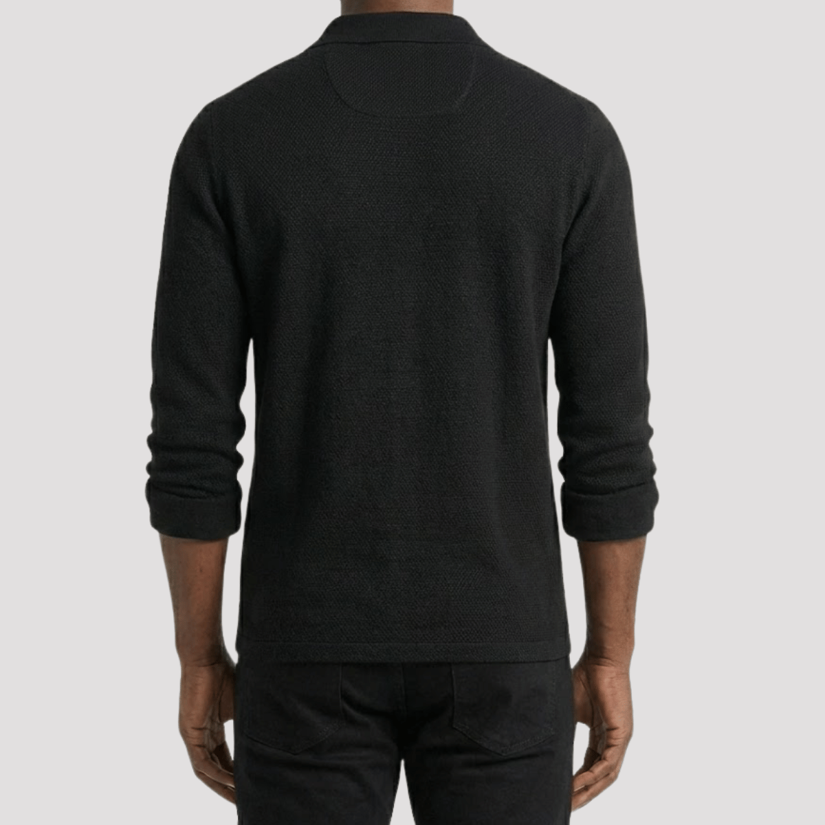 Camisa Polo Masculina Manga Longa