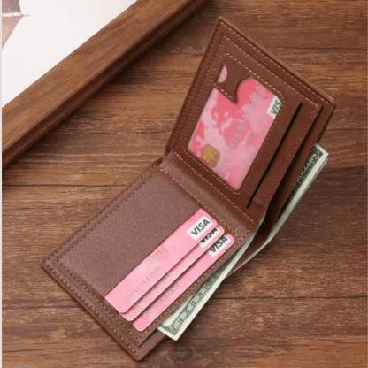 Carteira Masculina Casual Fina