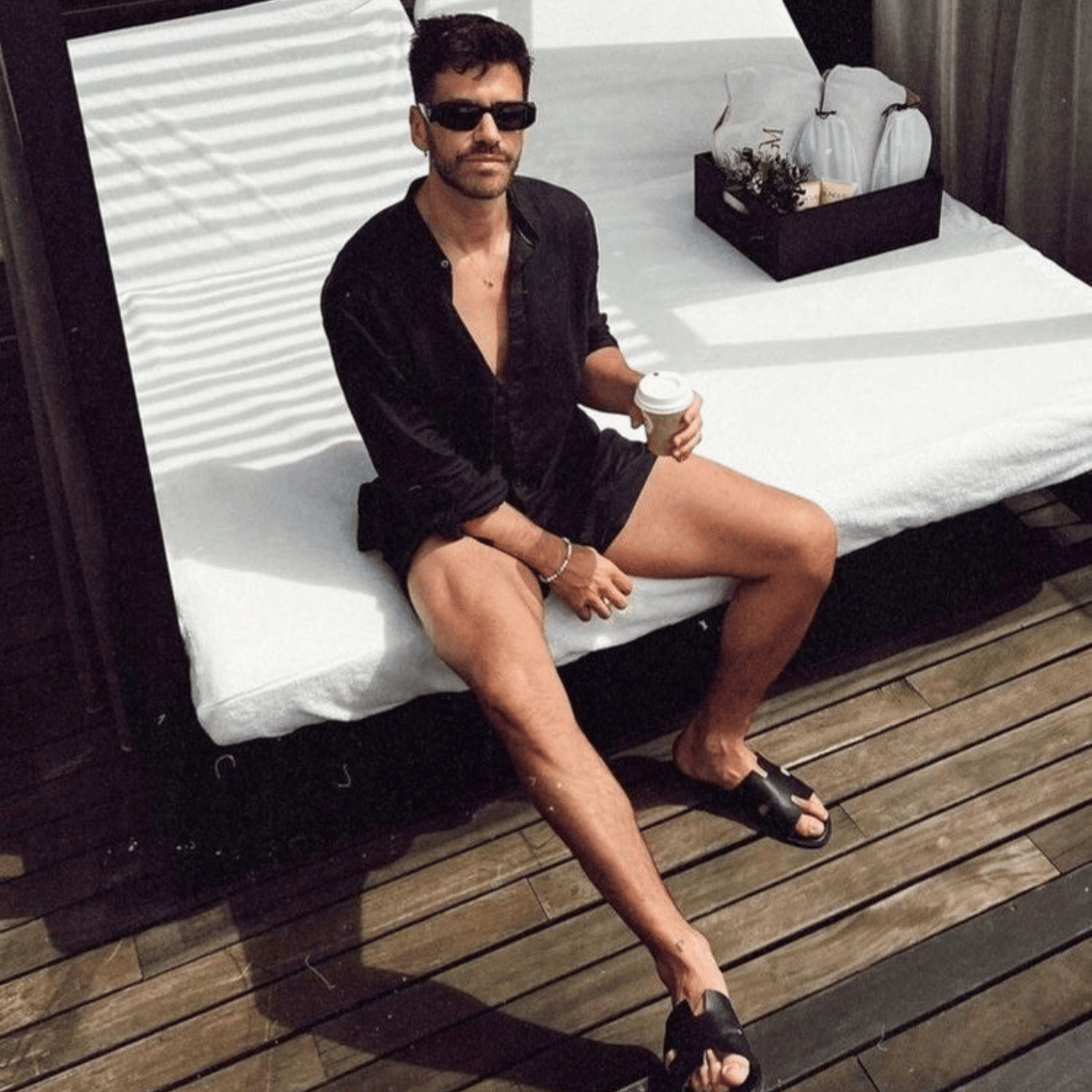 Sandália Papete Masculina Elegante