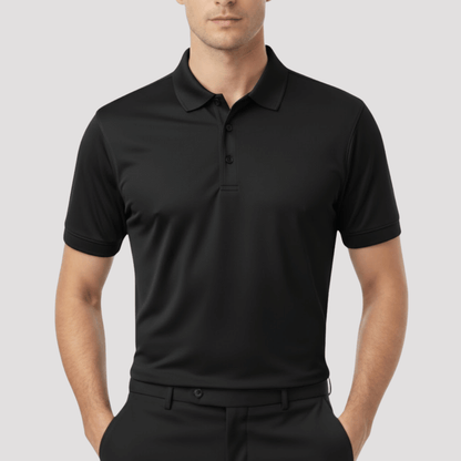 Camisa Polo Masculina em Seda