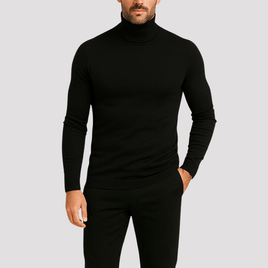 Suéter Masculino de Gola Alta