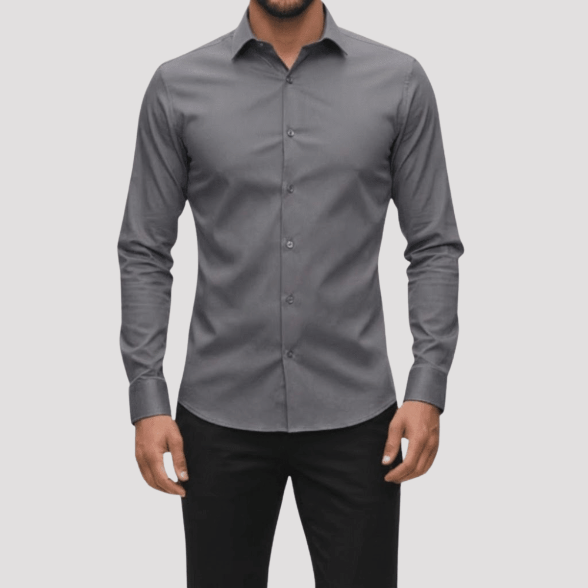 Camisa Social Lisa Anti Amasso