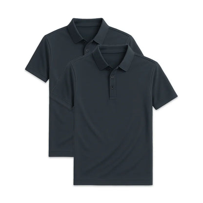 Conjunto 2 Camisas Polos em Seda Gelo Ditorino - DITORINO