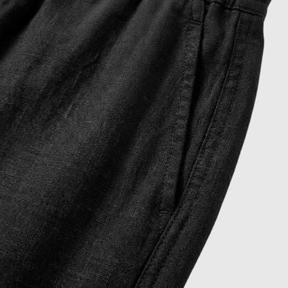 Calça de linho Masculina reta