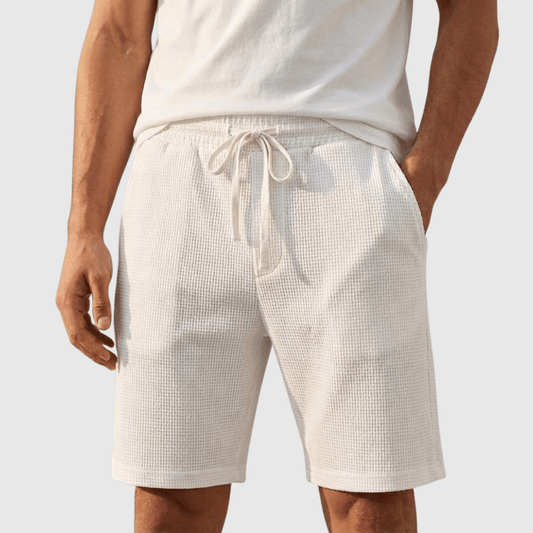 Bermuda Masculina Casual texturizada