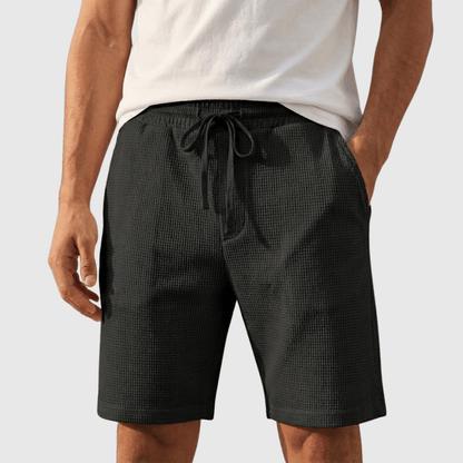 Bermuda Masculina Casual texturizada