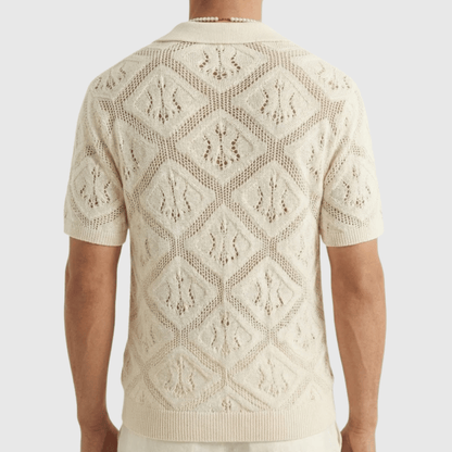 Camisa Masculina de tricot Vintage